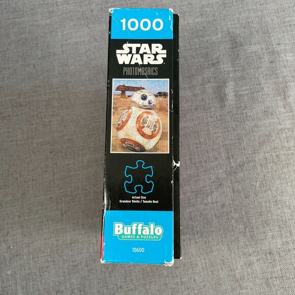 Star Wars Photomosaics Puzzle BB-8 + Scenes From The Force Awakens (1000 Pieces) - Picture 2 of 7